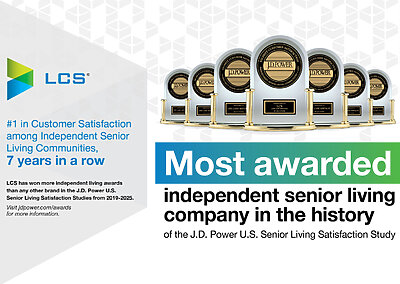 The Avalon of New Albany’s Management Company stays on top as J.D. Power’s most-awarded senior living provider in the annual Senior Living Satisfaction Study.