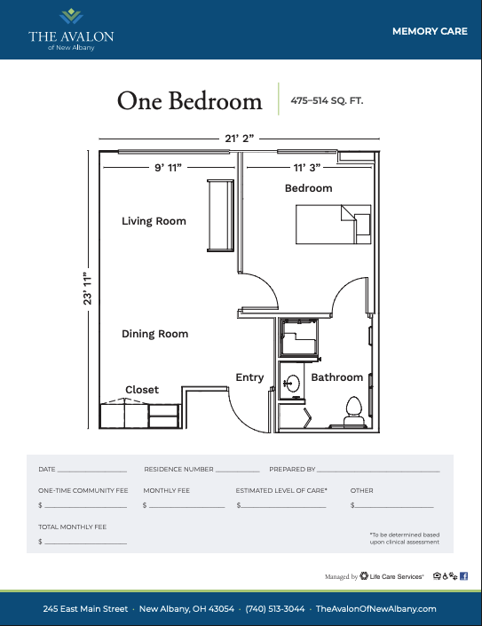 One Bedroom PDF